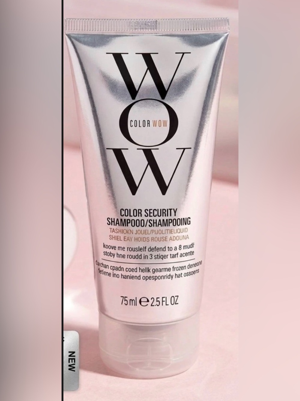 WOW Color Security Shampoo -75ml